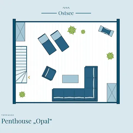 Prora Platinum Penthouse Opal *