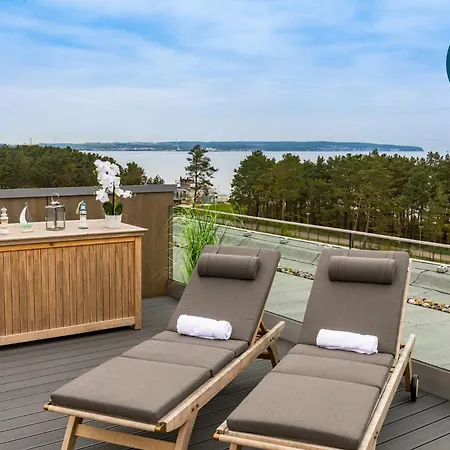 Prora Platinum Penthouse Opal Apartament